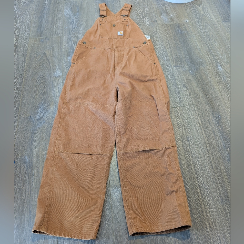 Carhartt Brown Overalls Jumpsuit